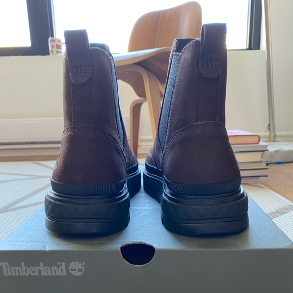 Timberland ray city leather Chelsea boot brand new never worn in brown leather - Picture 4 of 5